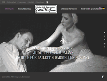 Tablet Screenshot of bodyartandexpression.com